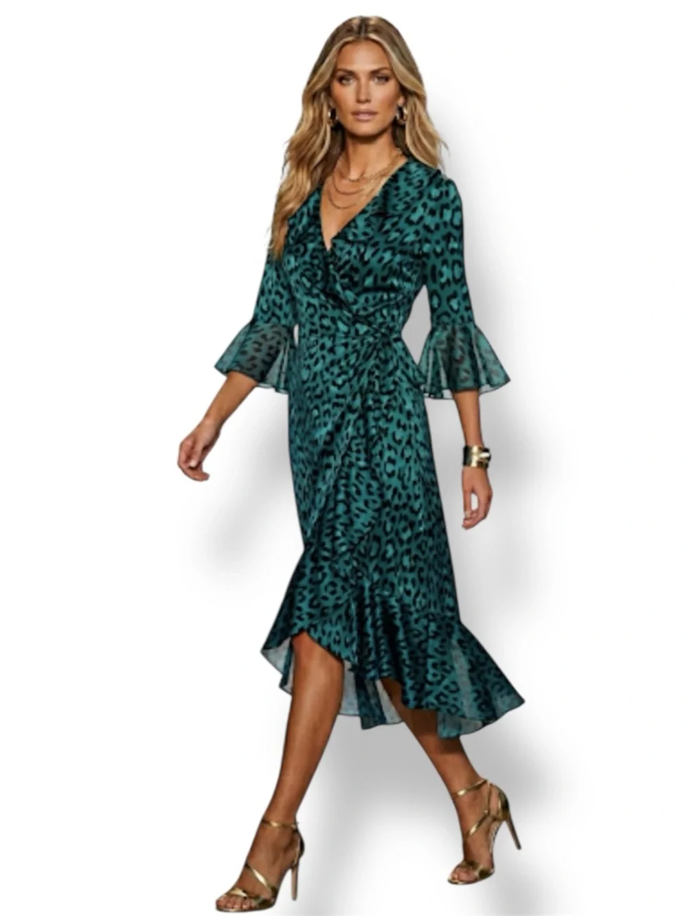 dvf wrap dress midi Abigail Midi Wrap Dress